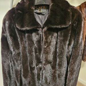 Luxurious Vintage Auntentic Mink Fur Coat